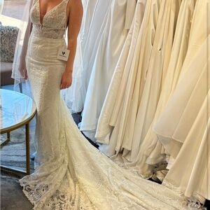 Viero Bridal - Elegant Lace Wedding Dress